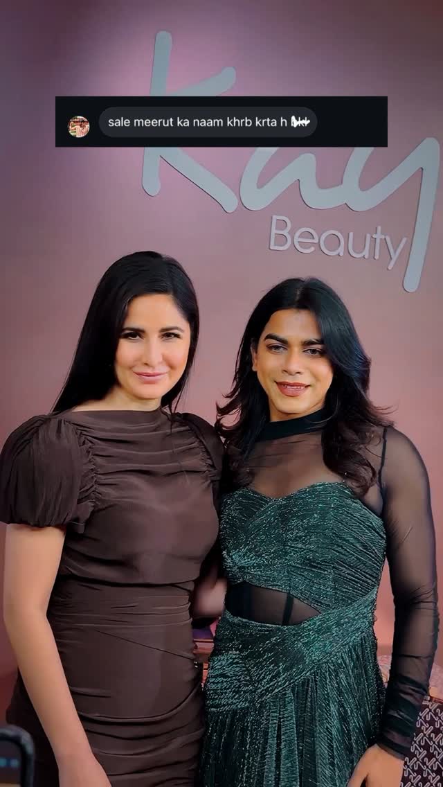 Agar isko Meerut ka naam kharab krna boltey hai toh mai toh bolta hu sabko Meerut ka naam kharab karna chaya💅Thanks to the @kaybykatrina team for making this moment happen again ✨💚..#boireeltime #reelitfeelit #reelkarofeelkaro #reelsinstagram #reels #katrinakaif #gayman #meerut #breakingstereotypes #breakingbarriers #makeupblogger #styleblogger #theguyinaskirt #contentcreator by @theguyinaskirt