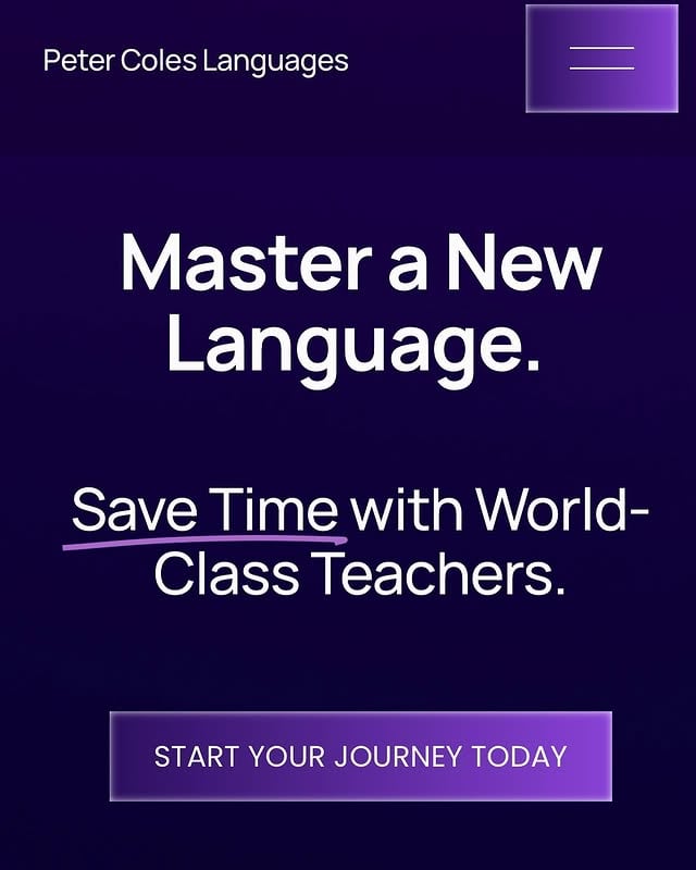 Looking to learn a new language quickly? Our tailor made courses offer ambitious individuals the fastest solution to speak foreign languages through structured classes with qualified teachers fully vetted by polyglot Peter Coles.DM the name of the language you want to learn to get started today.*SERIOUS INQUIRIES ONLY* by @petercoleslanguages