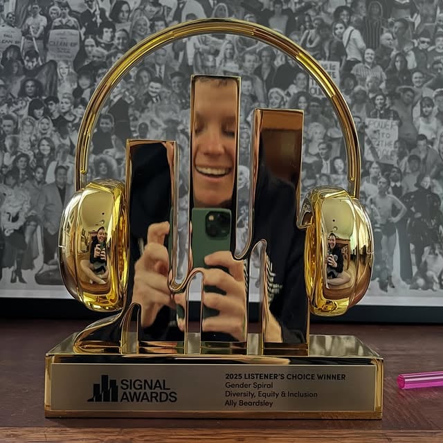 Can’t wait to look at this award on my desk for the next ten years and think “Remember DEI?” Today we have a brand new episode with my personal celebrity crush, @jennydeluxe all about Real World Skills every city slicker should have (especially during a hurricane) and how headlines these days awake The Prepper Within! Much love to you xxxx by @allybeardsley
