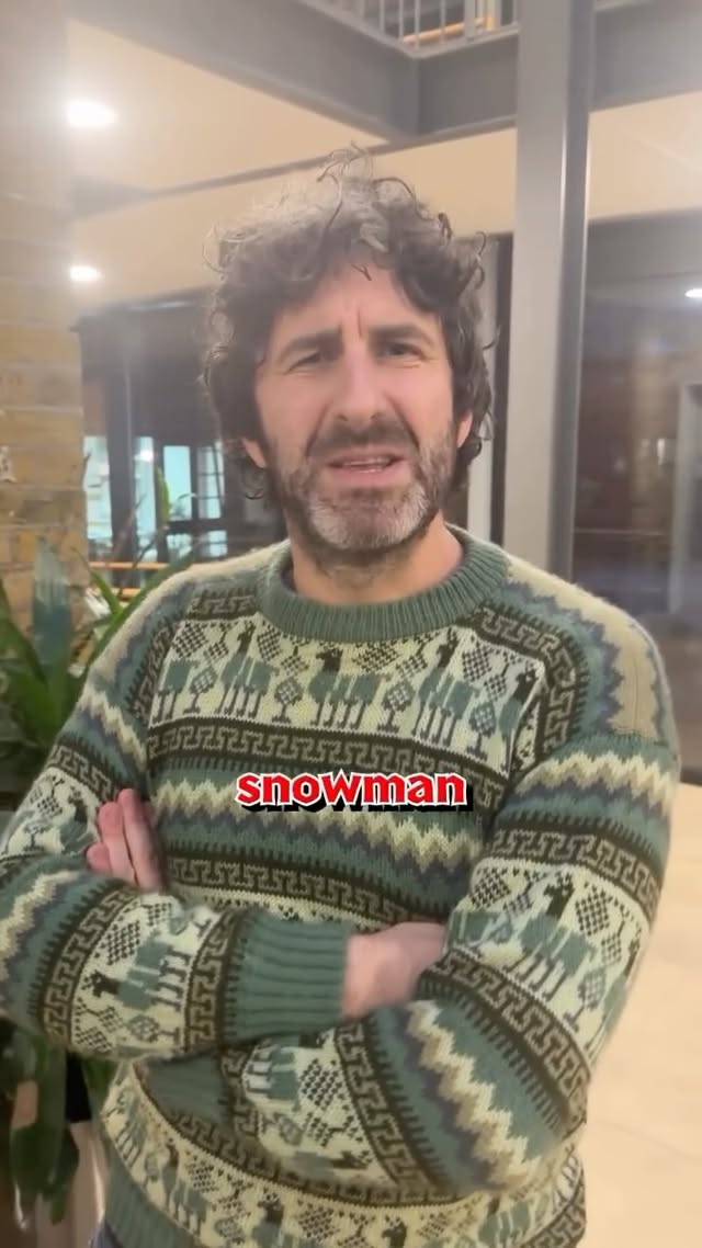 A Christmas Cracker from Merry Mark Watson himself.. All Impatient tours including Mark’s are on sale for 2026. Get tickets as Christmas presents via our website now 🎄