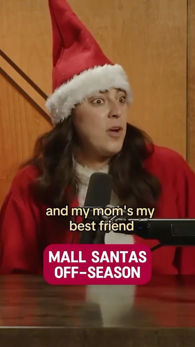 wow they live such distinct lives — wait what?Clip from our Industry Mall Santa Secrets ep ft. @filmingamanda #throwback