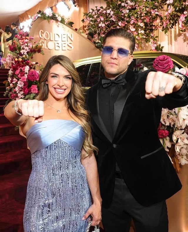 About Sunday 🤩Amazing night at the @goldenglobes !!! @ufc x @paramountplus by @mackenziedern