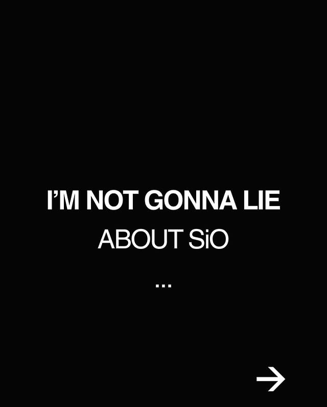 Sometimes you need a breakSometimes you need to get lost for a momentAnd then suddenly… you find itSiO is moving againMore soon…@sio_records by @joeydaniel_ofc