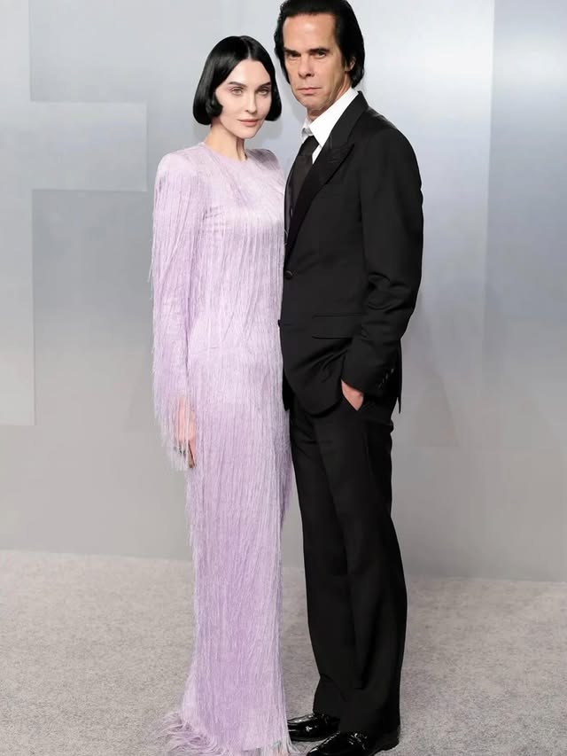 Dearest Haider and the Tom Ford TeamThank you endlessly for my lilac dream of a dress…my most favourite party dress of all time 💜@h.a @tomford @vanityfair@ohliguer by @susiecaveofficial