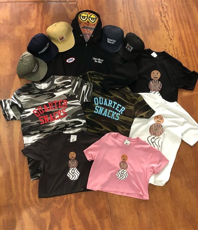New @quartersnacks goods have landed and all looking ✨✨✨ by @laborskateshop