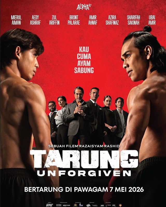 ‘KAU CUMA SABUNG AYAM’Tarung: Unforgiven — Official Poster 🔥by ; @alpha47.films @razaisyamrashid by @kinger.fear