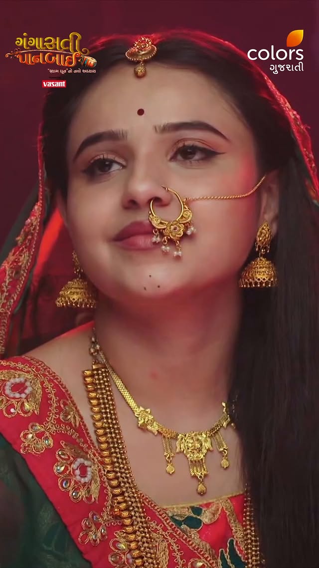 Bhakti na maarg ma aavta antaraal pan bhali jaay chhe bhaktisagar ma!@urvi_gor24 @ekanshi_m_[ Colors Gujarati, Gangasati Paanbai, Gujarati Show, Gujarati Serial ]#GangasatiPaanbai #ColorsGujarati #GujaratiShow by @urvi_gor24