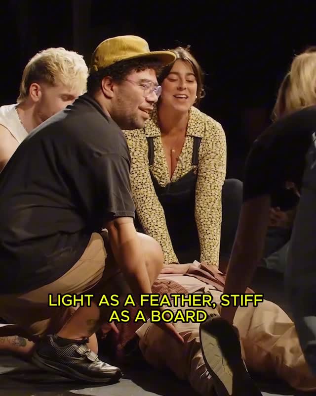 A glimpse of what happens when you just check all the boxes at a funeral home. Stream still available for a limited time through the link in our bio!—#improv #comedy #smosh #dropout #improvcomedy by @filmingamanda