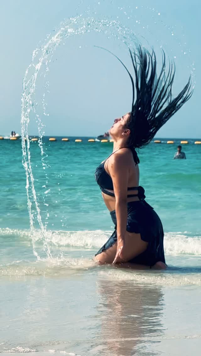 Hair flip powered by the sea. 🌊 #Pattaya #Thailand #Beach #Kemy by @kemy_insta_official