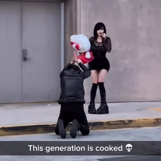 Bro followed and everything XD#goth #gothgirl #lol #relatable