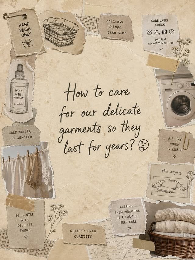 We think this information is quite important so that you can enjoy our clothes for as long as possible. by @gibson_girl_dress