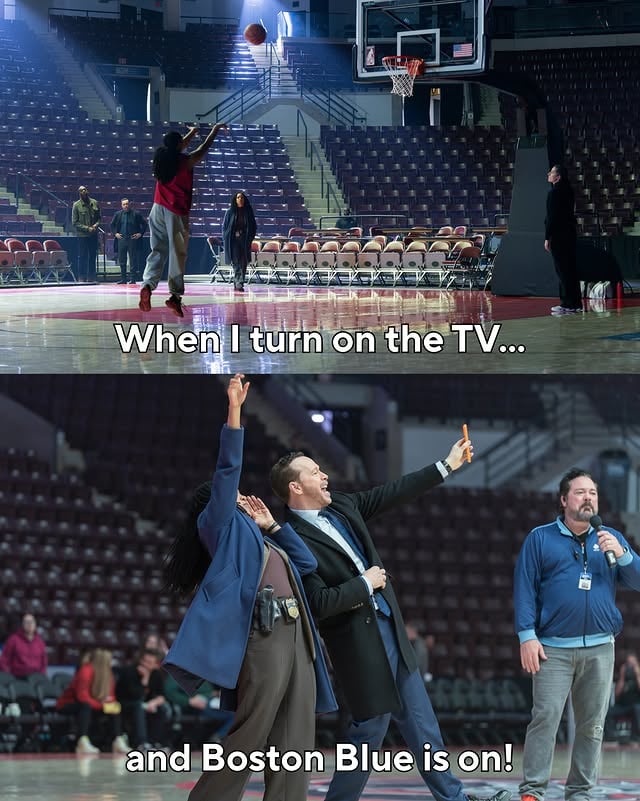 It’s the little wins🙂‍↕️#BostonBlue by @cbstvstudios