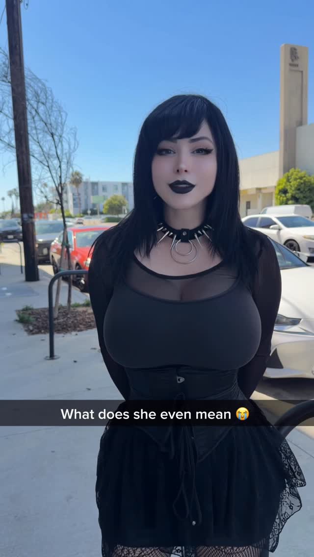 Run or stay#goth #gothgirl #alt #lol by @pinkchyuwu