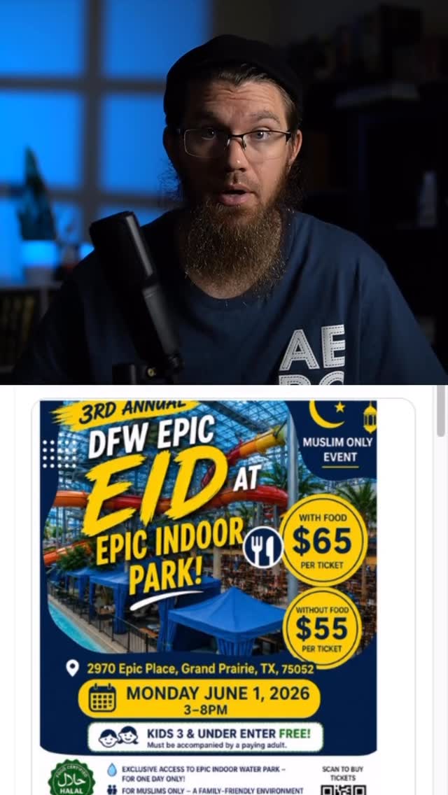 “Muslim only” water park event controversy in Texas by @brothersaajid