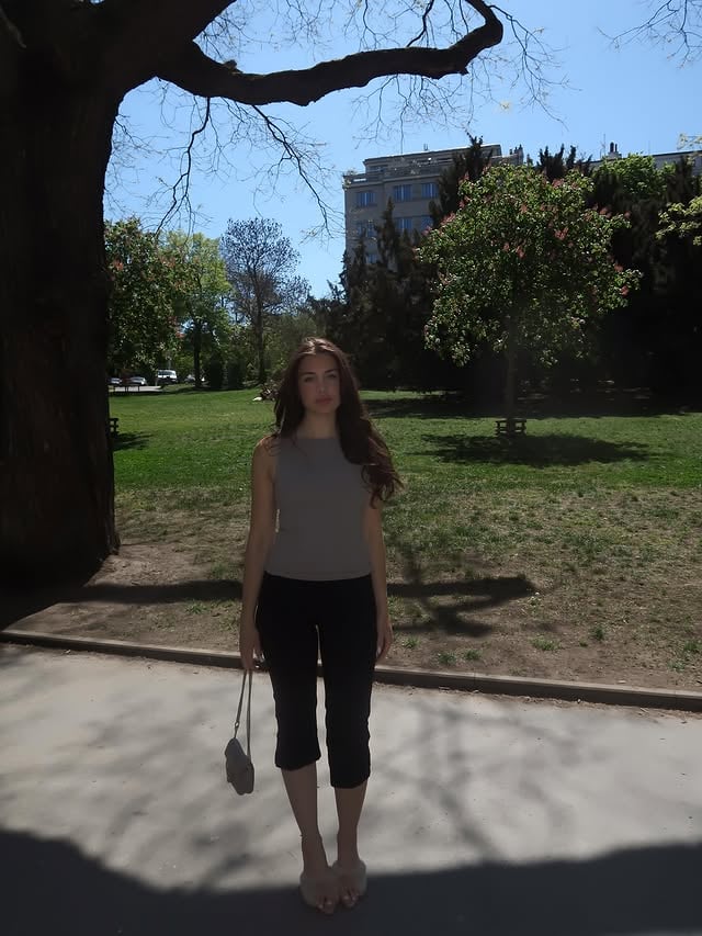 Good weather and cute shoes🩰☀️🌱 by @babickovaeli