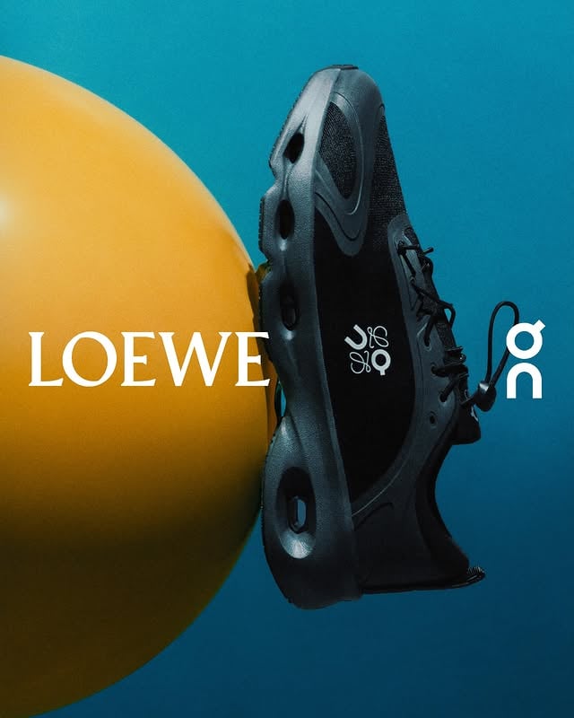The Cloudsolo. The original sculptural silhouette by LOEWE and On.
