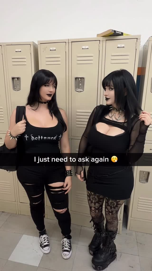 Maybe yes no idk :) #goth #gothgirl #lol #funny by @pinkchyuwu