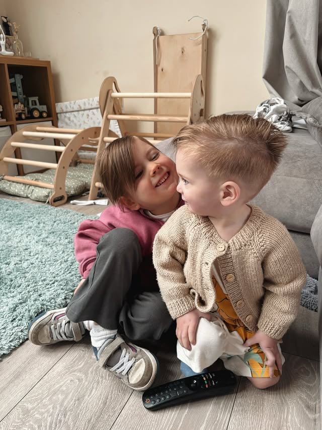 One lucky lucky mama 💗 how handsome my boy looks with his haircut 🥰 by @itschloeradford