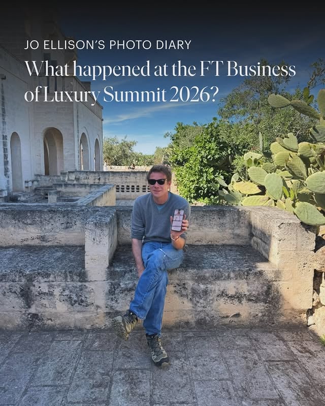 HTSI was in #puglia for the annual Ft Business of Luxury summit hosted by @elizabethcpaton and @roula.khalaf. The theme was Resilience. @cedriccharbit Jonathan Anderson, Delphine Arnault, @victoriabeckham Stéphane de La Faverie, @thombrowne, Ermenegildo Zegna and many more joined the delegates at @borgoegnazia. It was a whirl. Here are some BTS pics of the past 24 hours. Go to @financialtimeslive for more coverage and access to recordings of any of the talks. by @jellison22