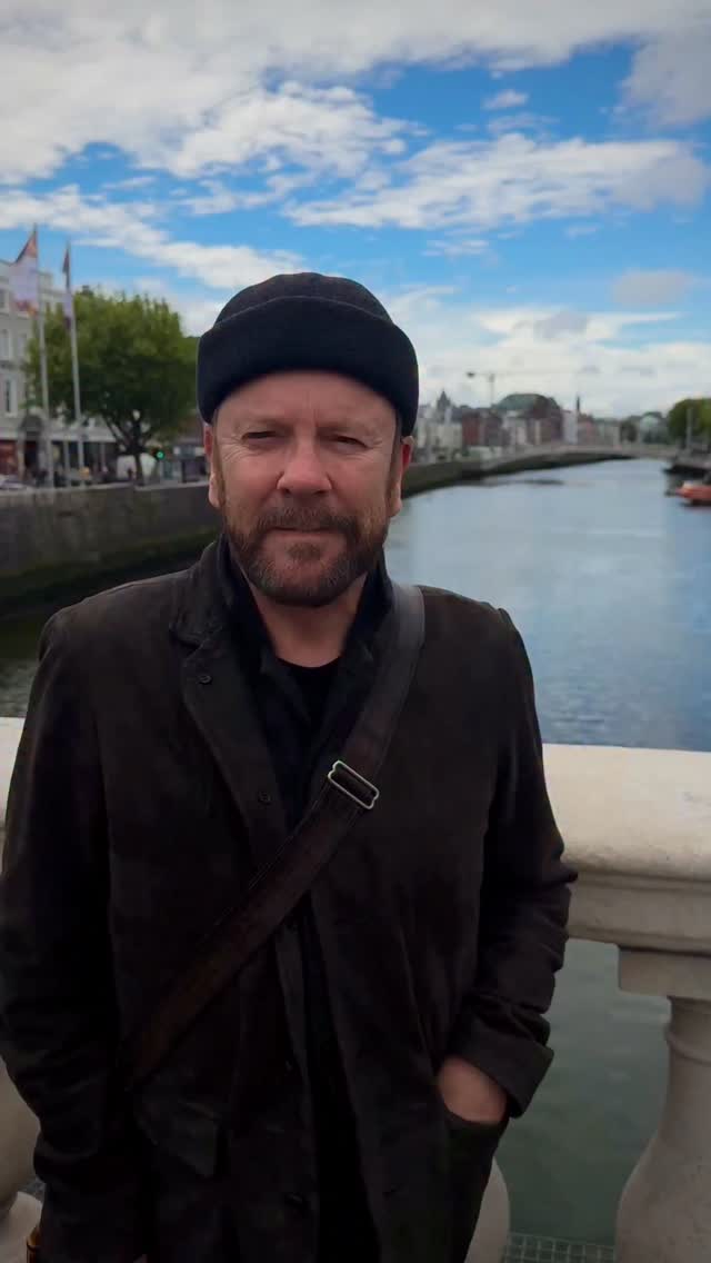 Dublin #tourdiary #dublin #ireland by @kiefersutherland