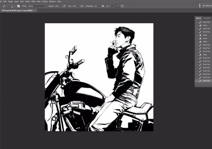 My art process timelapse by @kse332