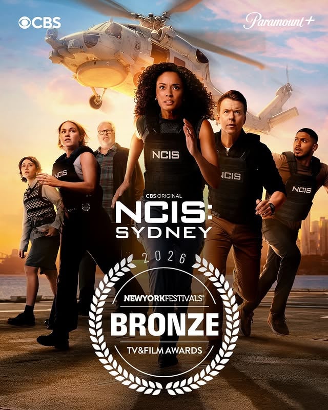 A huge congratulations to #NCISSydney for winning Bronze at the New York Festivals TV & Film Awards for Entertainment Program: Drama! 🎉 by @cbstvstudios