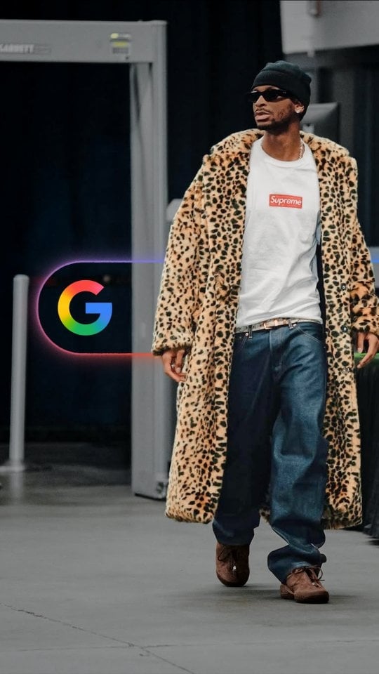 For @shai every moment is a runway. Find out the story behind his shoes with Google Search.Proud Sponsor of the NBA 🏀