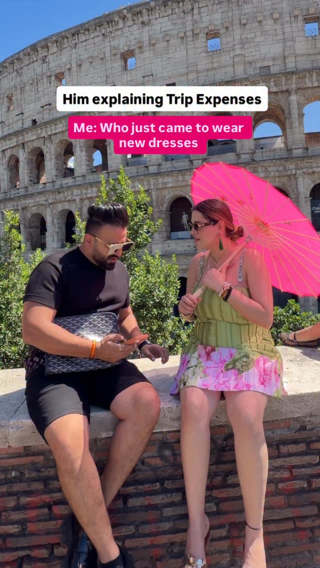 On the last leg of europe trip & budget not matching expenses 🤣#aishwarya #comedy #couples #europetravel #travelreels by @theaishwaryasahgal