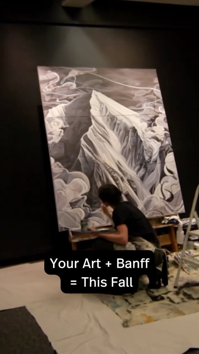 Your art could be part of this year’s Banff Centre Mountain Film and Book Festival.🎨With just over one week left to apply for our first-ever Festival Exhibit Call, now’s the time to submit your idea! The sky's the limit—we’re excited to welcome a wide range of artistic styles and concepts.🗻We’re currently accepting 2D visual and digital art exhibits, from photography and painting to mixed media and more. Selected works will be displayed throughout the Banff Centre campus during the 2026 Banff Centre Mountain Film and Book Festival (October 31–November 8).📅Entry Deadline: June 1, 2026Apply through the link in our bio. We can’t wait to see what you've created! #Photography #Wildlife #Mountains #Scenery #Art #FestivalExhibitCall #MountainCulture #BanffMountainFestival by @banffcentre
