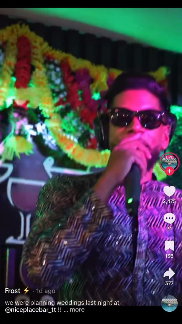 Yaaram is #1 again the official wedding anthem! 💍🎶Lo Shuru is #2 the “shake yuh waist” song 🎵 🔥Bahe Ankhiyon comes in at #3 the groovy summer vibe ☀️🎵Big thank you to all the fans, DJs, and radio stations for continuing to support good music. We appreciate the love! ❤️🙏Video courtesy IamDjKidfrost TikTok page! by @raymondramnarine