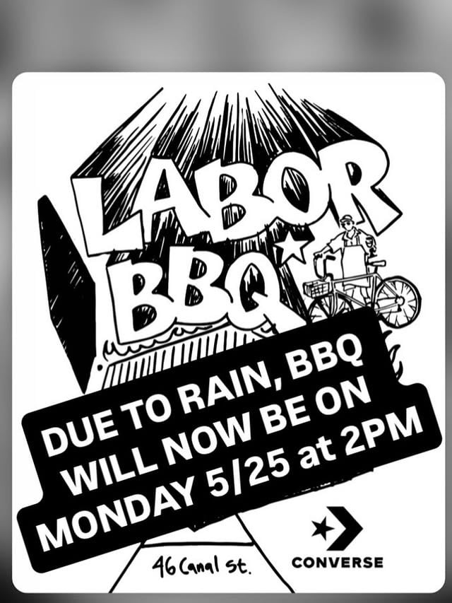 Just a reminder…see everyone tomorrow by @laborskateshop