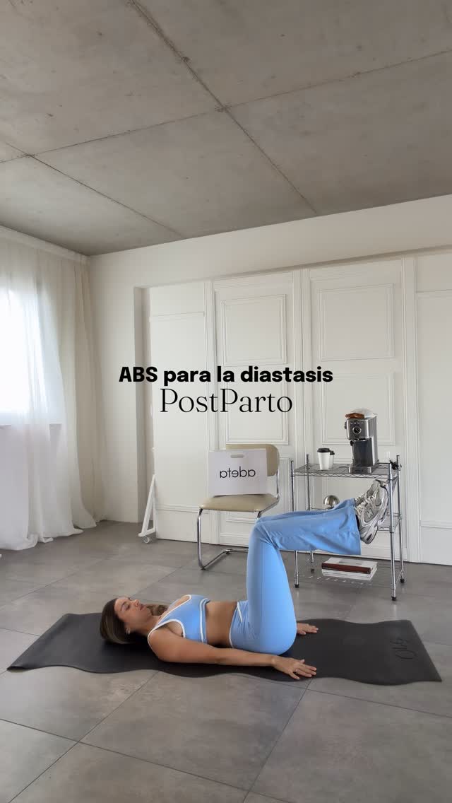 Los abdominales que me recomendó mi profe 🫶🏻 Se los paso para todas las mamis y las que no también pueden hacerlo 💪20 repeticiones3 vueltas 2/3 veces por semana 🤍MI SET? @somosadeta obvio amoooooorrrrr🦋 by @sofiafernanndez