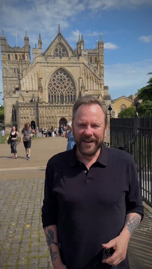 Exeter… #tourdiary #Exeter #UK by @kiefersutherland