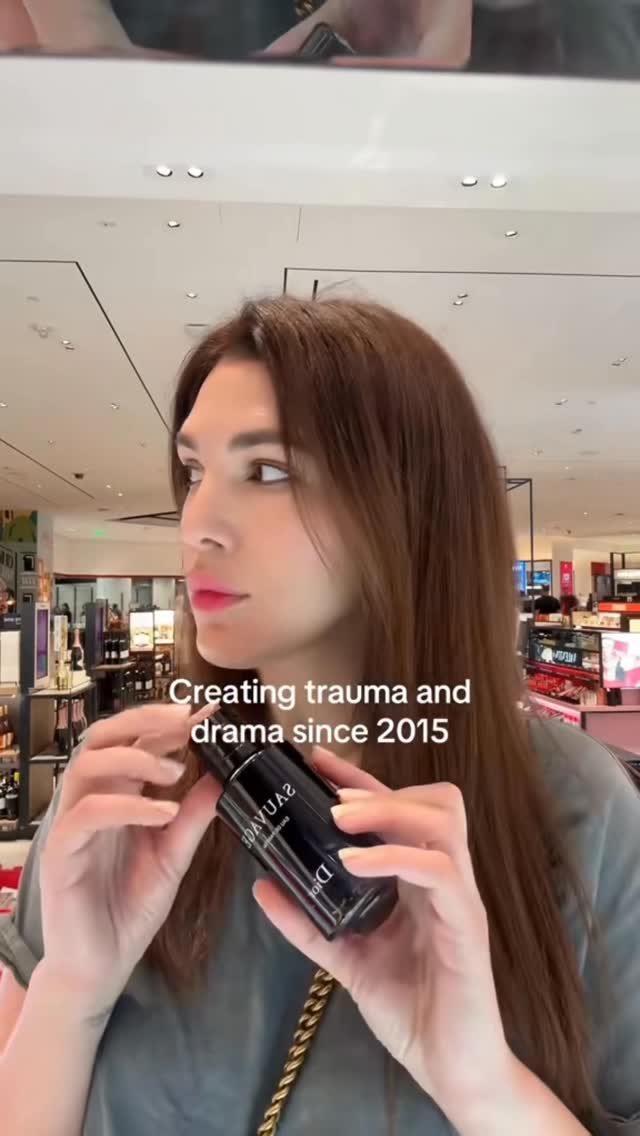 Creating drama and trauma since 2015#perfumereel #cologne #sauvage by @iamnoelle_ig