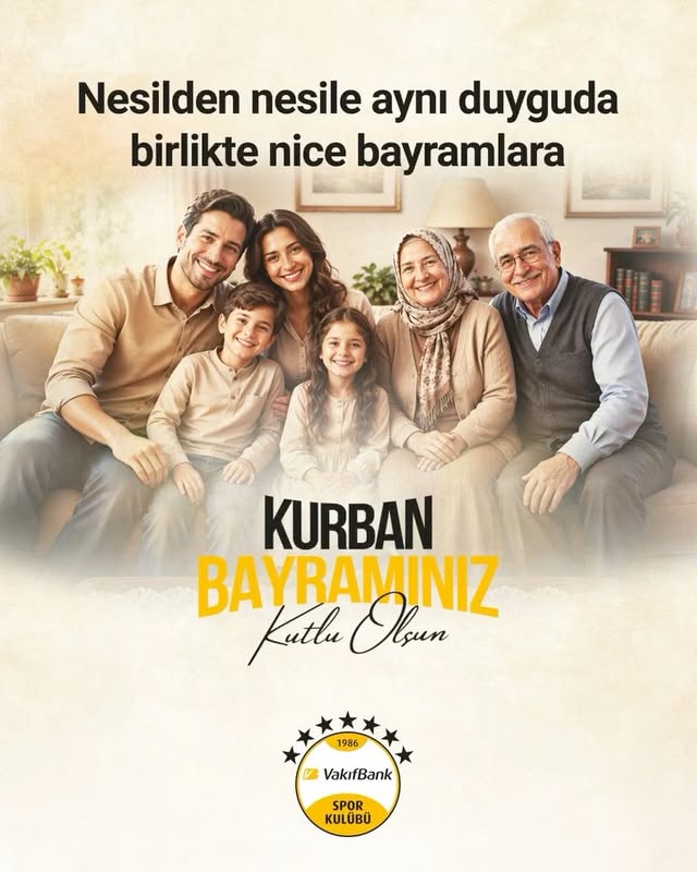 Bu bayramda da çocukların kalplerinden heyecan, sofralardan bereket, yüzlerden mutluluk hiç eksik olmasın. Kurban Bayramınız kutlu olsun.