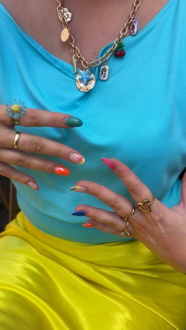 blasphemy 🍭🌈 #dopaminedressing #colourfulstyle #summerhaul #haul #summerfashion by @hannahlronan