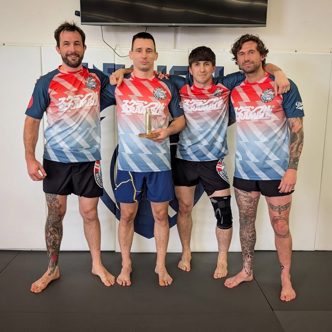 Ex Golden State Grapple 26' 🦈🇺🇸🦅Closing off an incredible week for the RNBJJ Team at Legion AJJ in San Diego with Miha Perhavec. Forever grateful for the hospitality and training. And thank you to Scramble for their continued support to the team. @scramblebrandofficial@mihajj@legion_ajj@matthew.benyon@_.mrdan._ by @legion_ajj
