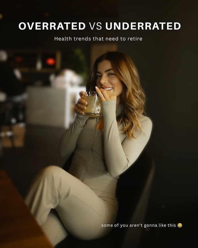 From a holistic coach who’s tired of watching women make health wayyyyy harder than it needs to be 🫶The wellness industry is really good at convincing us that the answer is always:✨ a new supplement✨ a new plan✨ a new protocol✨ a new thing to buyMeanwhile the basics are sitting in the corner like 👀 sleep.protein.steps.strength training.consistency.Not sexy.Not trendy.Still undefeated.Which one hurt your feelings the most? 😂👇And what’s ONE health or fitness trend you think is wildly overrated right now? by @allybesse