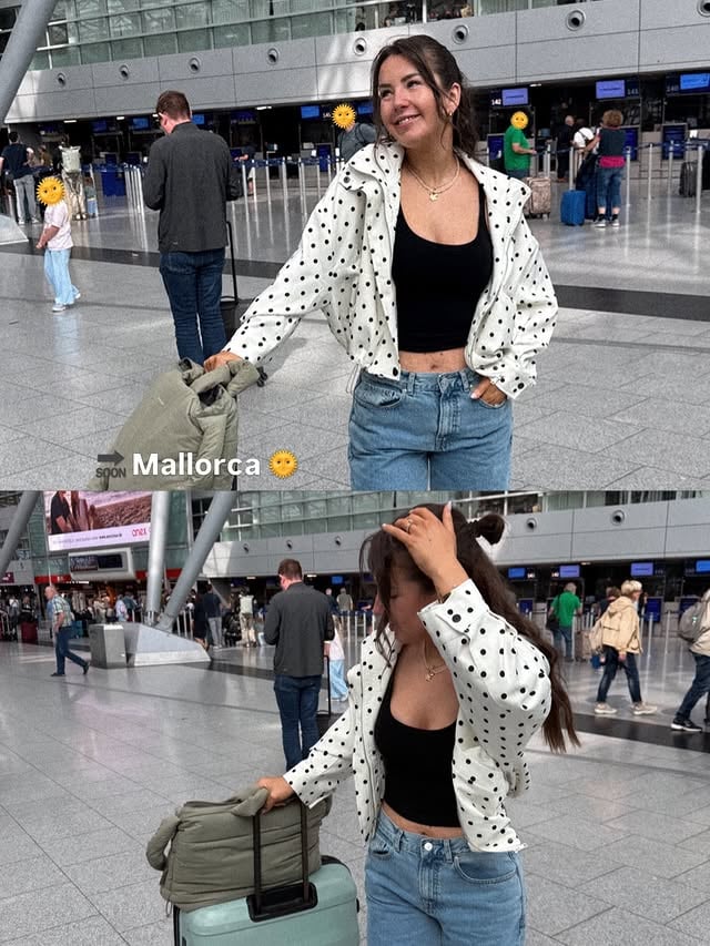 Und ab geht’s ✨🌞 perfekter Tag um aus Deutschland abzureisen tbh 🌧️☔️🫪 by @kates.diary