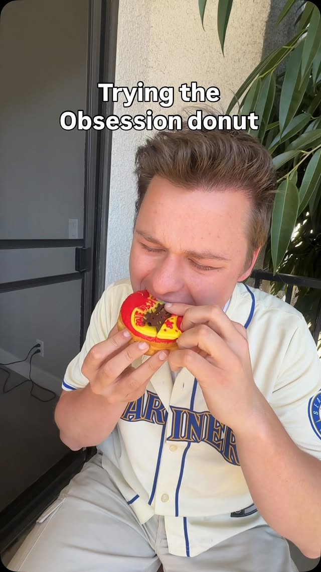 make a wish and take a bite… #obsession #onewishwillow #backrooms #donut by @cooper_tomlinson