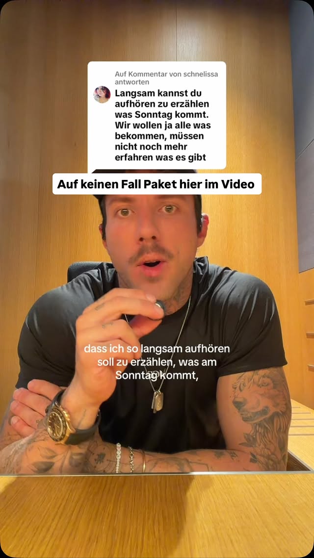 Okay dann lasse ichs