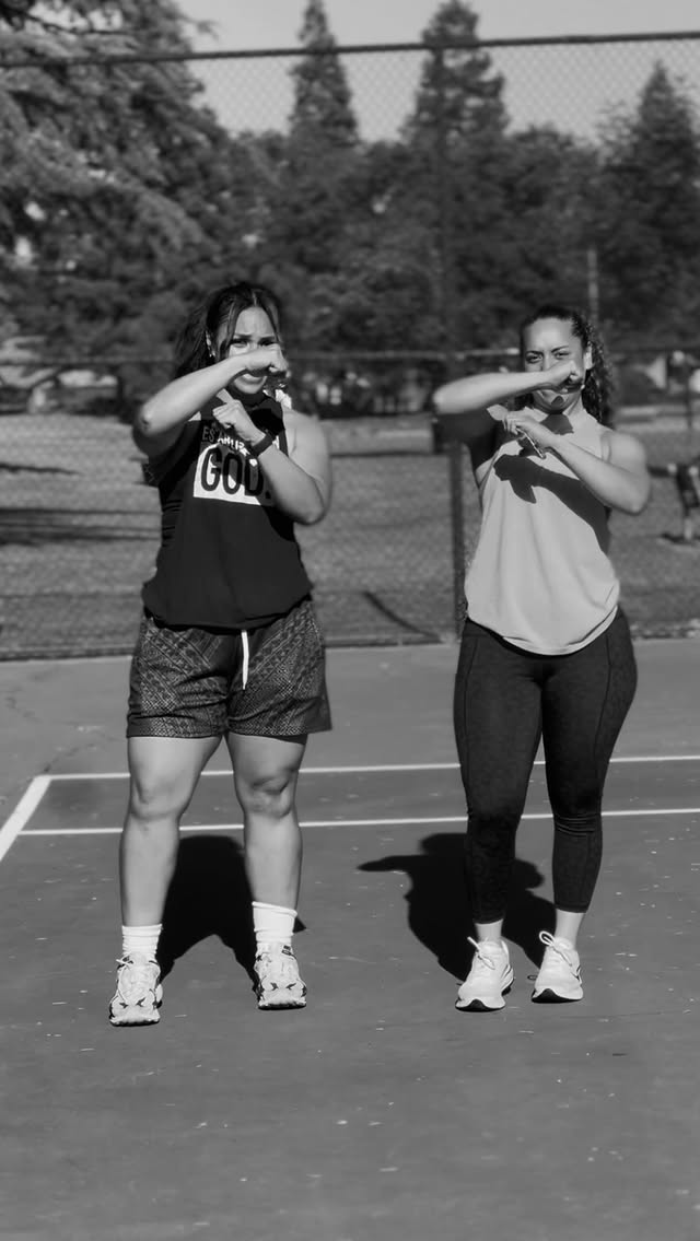 Watching 2 Tongan queens in their element as certified trainers was so inspiring 🔥 Happy AAPI month! #viral #cardio #weightloss #trainingmotivation @_finneey @torialatu #music by @etuszn by @martinilove414