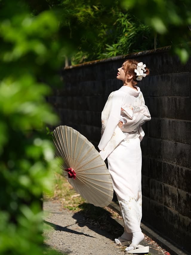 夏を前に着物の写真を撮る👘💛 by @elena1201