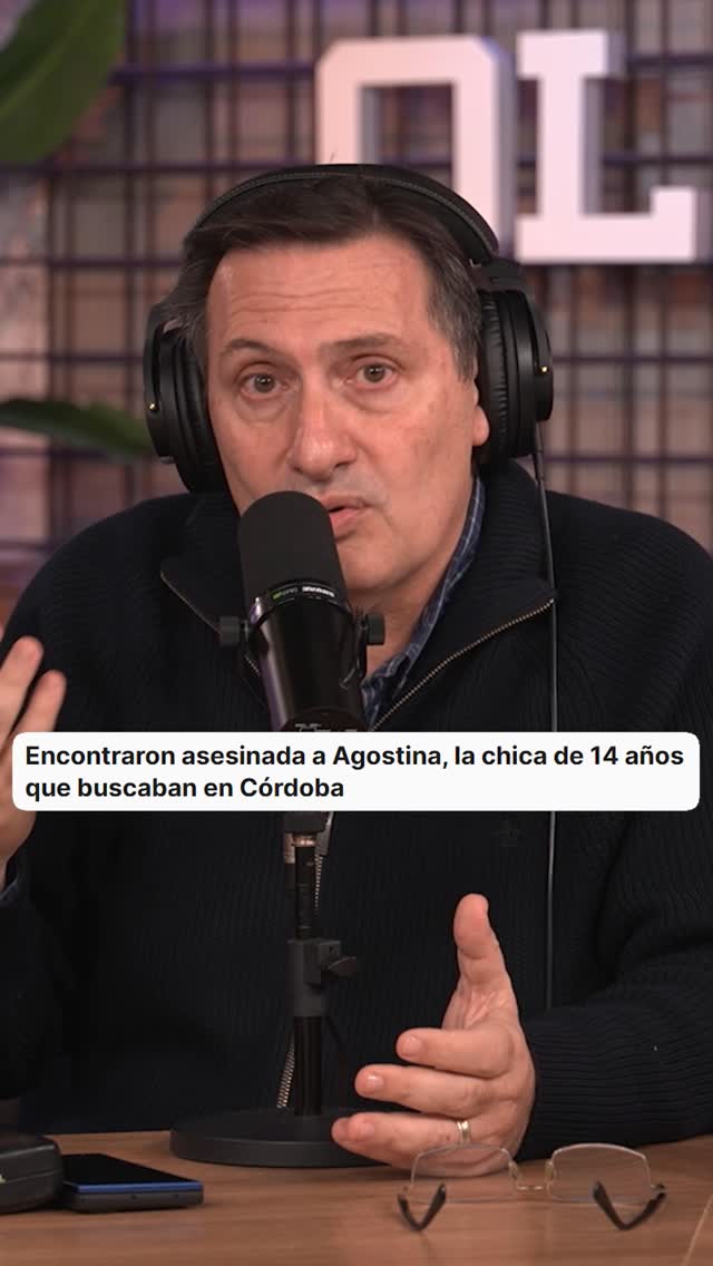 “No hay nada contra la mamá, el responsable es el tipo que mata a una nena de 14 años”@natijota y @paulo_kablan sobre el femicidio de Agostina Vega by @natijota
