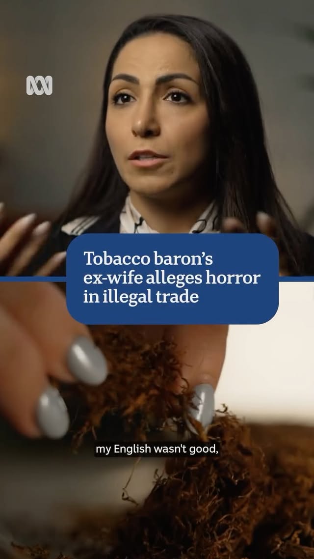 After an arranged marriage to tobacco baron Sam Albion, Kawther Salih says the relationship spiralled into an abusive situation that saw her subjugated into working in the underground tobacco industry.#ABCNewsQld by @abcbrisbane
