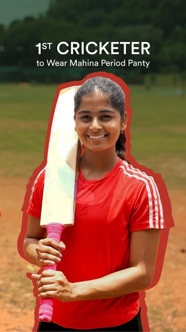 Ever imagined taking a 5-wicket haul on your period? Yeah, neither had I… until it happened! 🏏🩸I used to play wearing pads - and every sprint, dive, or run-up came with the same distraction: “Did I leak? Should I check?”That changed when I switched to period panties by @my.mahina - I’ve finally got protection that moves with me, absorbs as I play, and keeps me leak-free for 10-12 hours!Training, matches, travel, summer heat… my kit bag is full, and Mahina fits right in. So no, I’m not gatekeeping this one. 💪🩸Grab 20% off with SHREY20 and level up your period care! 💃 #ad by @shreyanka_patil31
