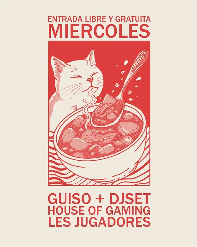 🍲 Este miércoles a las 20:00hs en Otra HistoriaNos encontramos en el patio para compartir una noche de guiso, música y juegos de mesa junto a Les Jugadores y House of Gaming. 🎲🎶La idea es seguir dándole vida a este rincón tan querido del club, abriendo el espacio a nuevas propuestas, encuentros y experiencias para compartir entre todos.✨ Entrada libre y gratuita.DjSet x @rum8illaHOUSE OF GAMING @houseofgaming.okLES JUGADORES @lesjugadoresSi sos artista visual, DJ, hacés artes escénicas o tenés alguna idea linda para activar el espacio, escribinos o acercate al club. Siempre estamos con ganas de sumar proyectos hechos con amor.Nos vemos en el patio. ❤️ by @otrahistoriaclubcultural