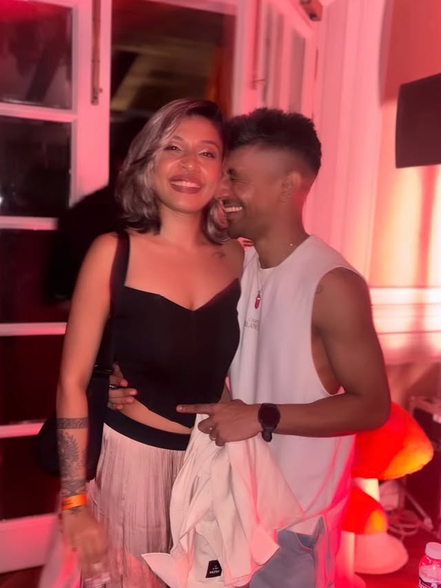 blessed that I get to do this life with you, my love. ageing backwards and HOW. happy birthday baby ♥️✨🩷 by @leavesakshialone
