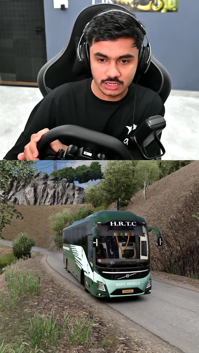 Bus Stuck In Jungle🤯