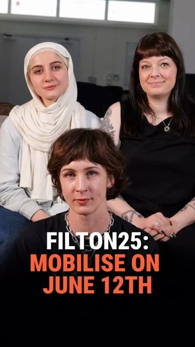 Please attend court date and support these heroes ✊🏼🇵🇸They took action against Elbit Systems, now they face sentencing and a possible terrorism connection. 📅 12 June📍 Woolwich Crown Court⏰ 10am - 5pmThis is a dangerous moment. Protest is not terrorism. Direct action is not terrorism. by @primalscreamofficial